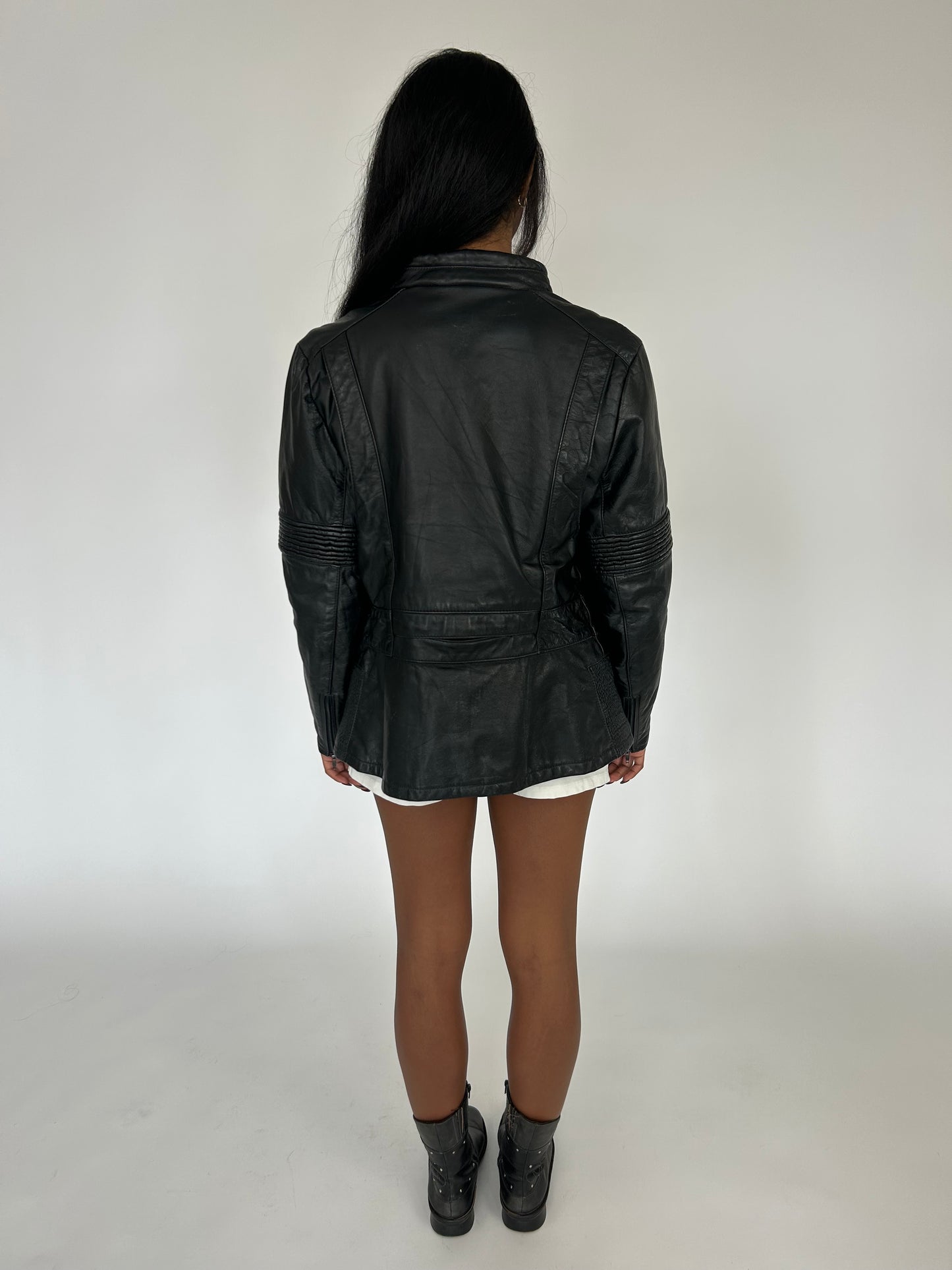 Leather Moto Jacket
