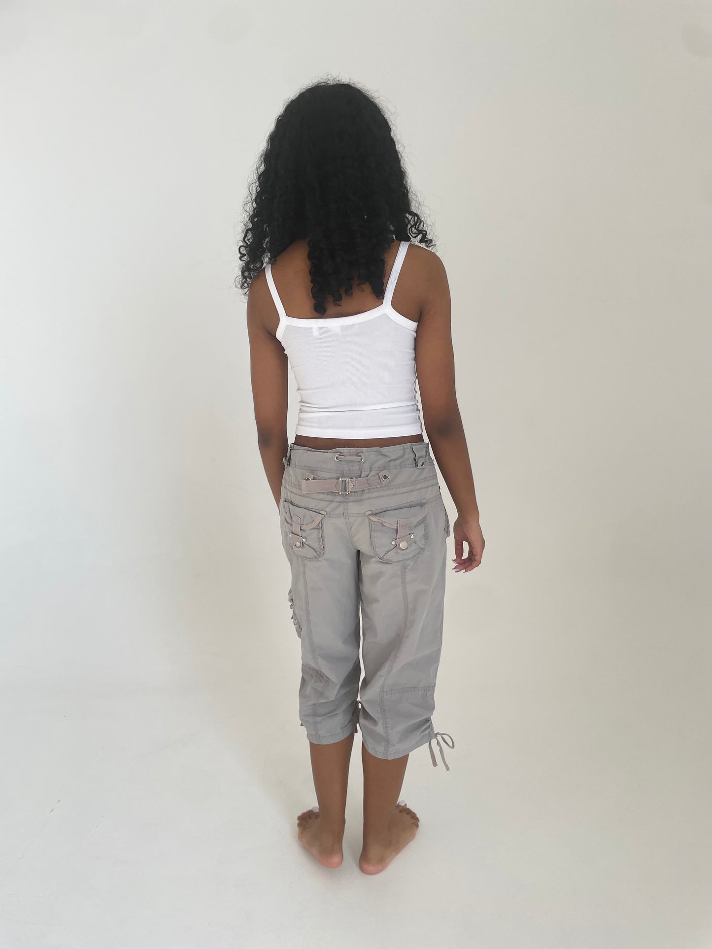 Low Rise Cargo Capris