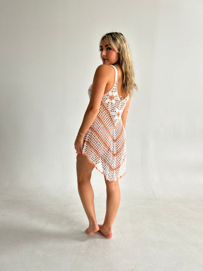 Crochet Mini Dress