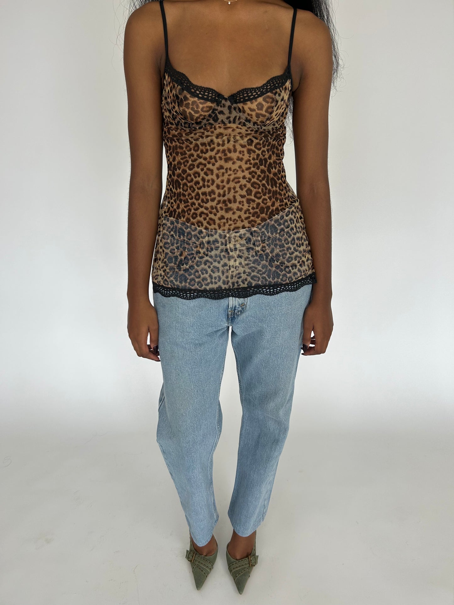 Leopard Bustier
