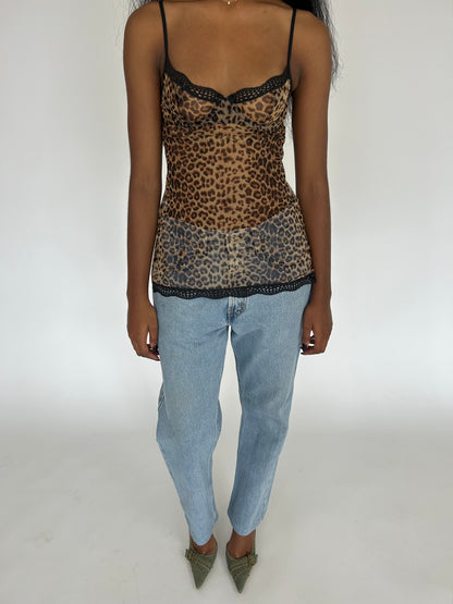 Leopard Bustier