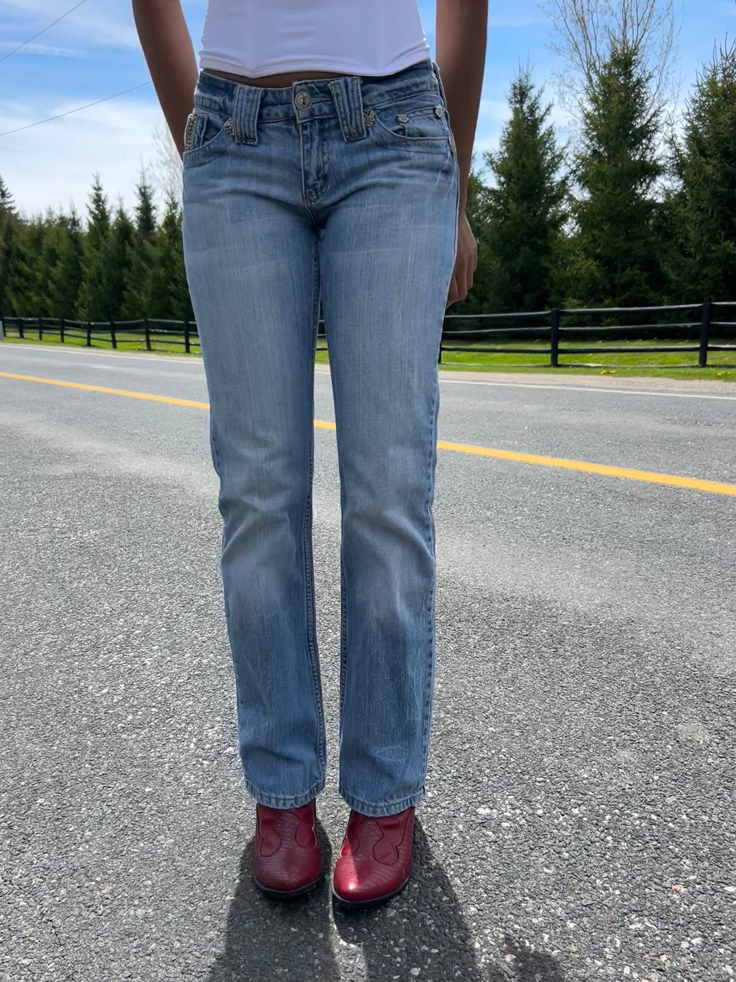 Roberto Cavalli Low Rise Jeans