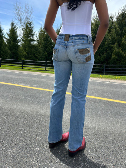 Roberto Cavalli Low Rise Jeans