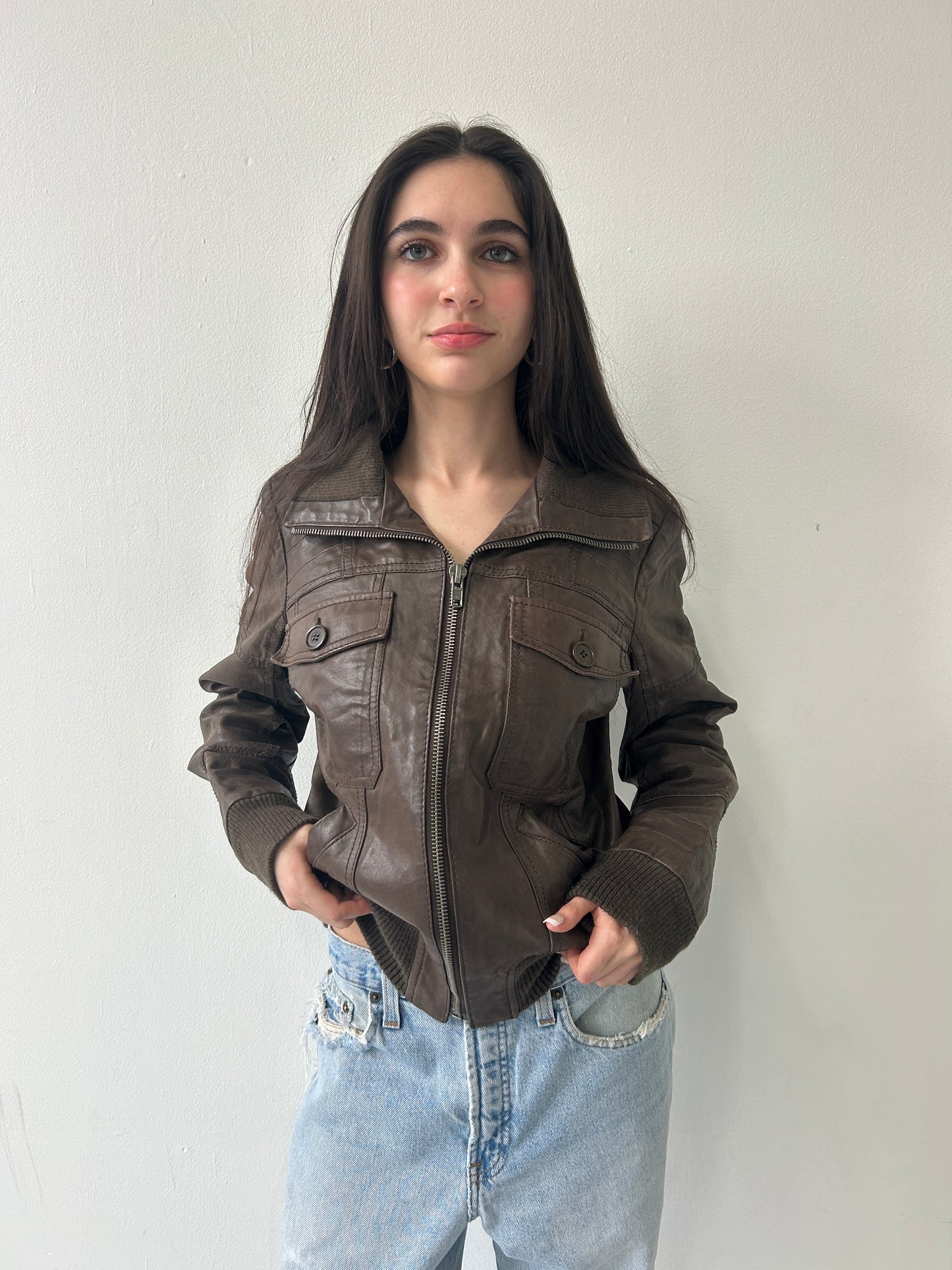 Mini Leather Jacket