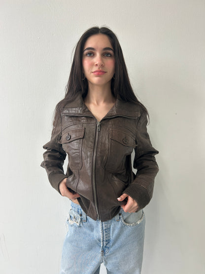 Mini Leather Jacket