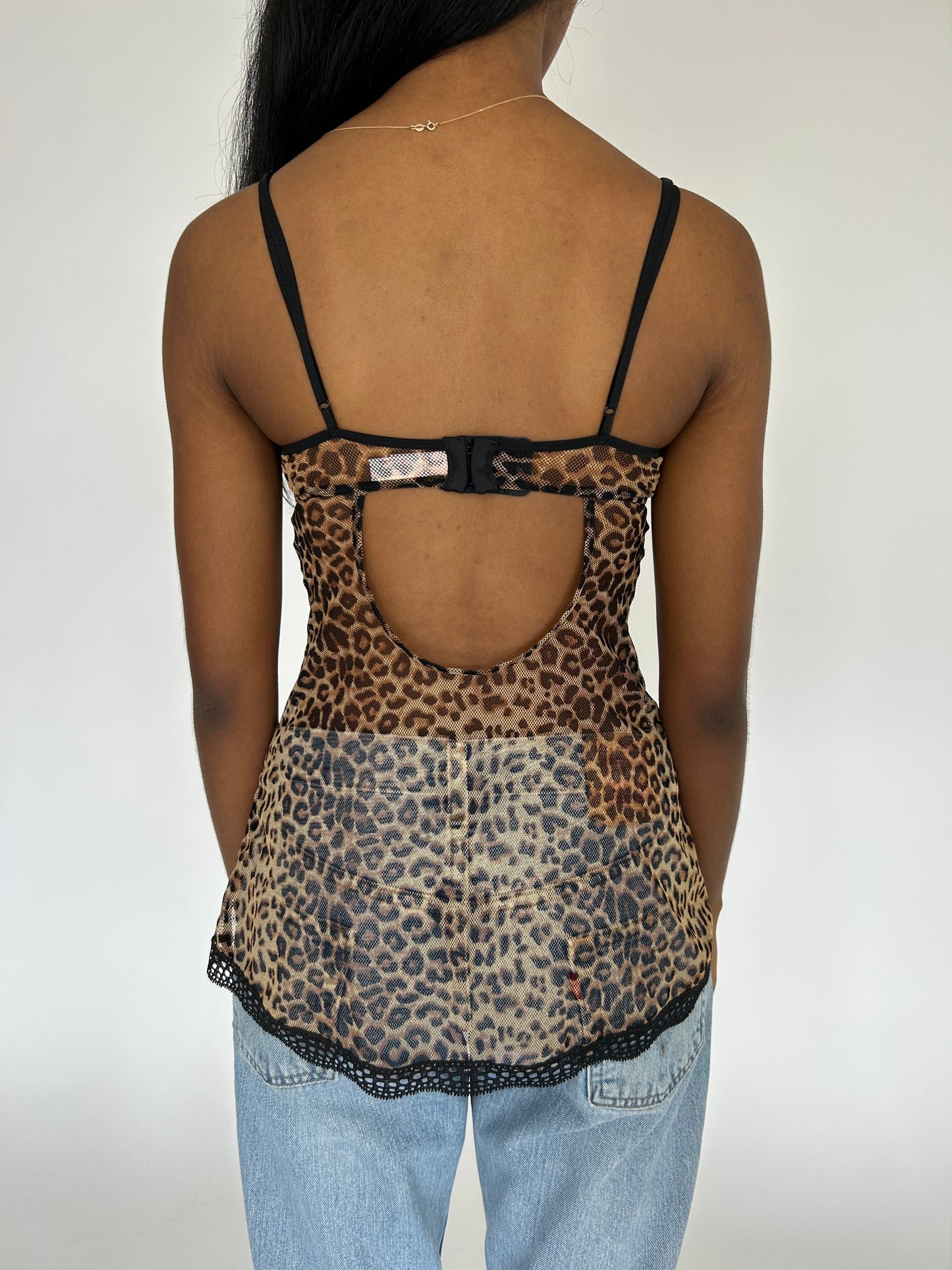 Leopard Bustier
