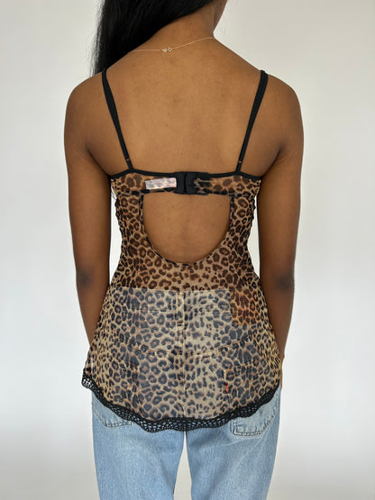 Leopard Bustier