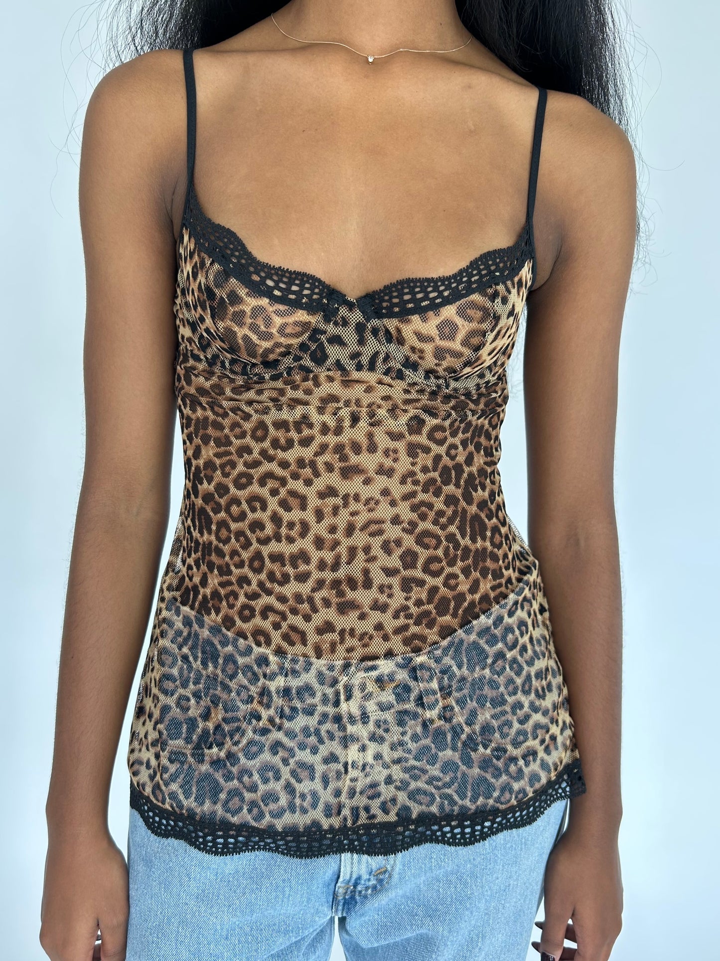 Leopard Bustier