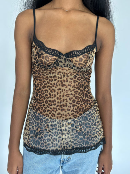Leopard Bustier