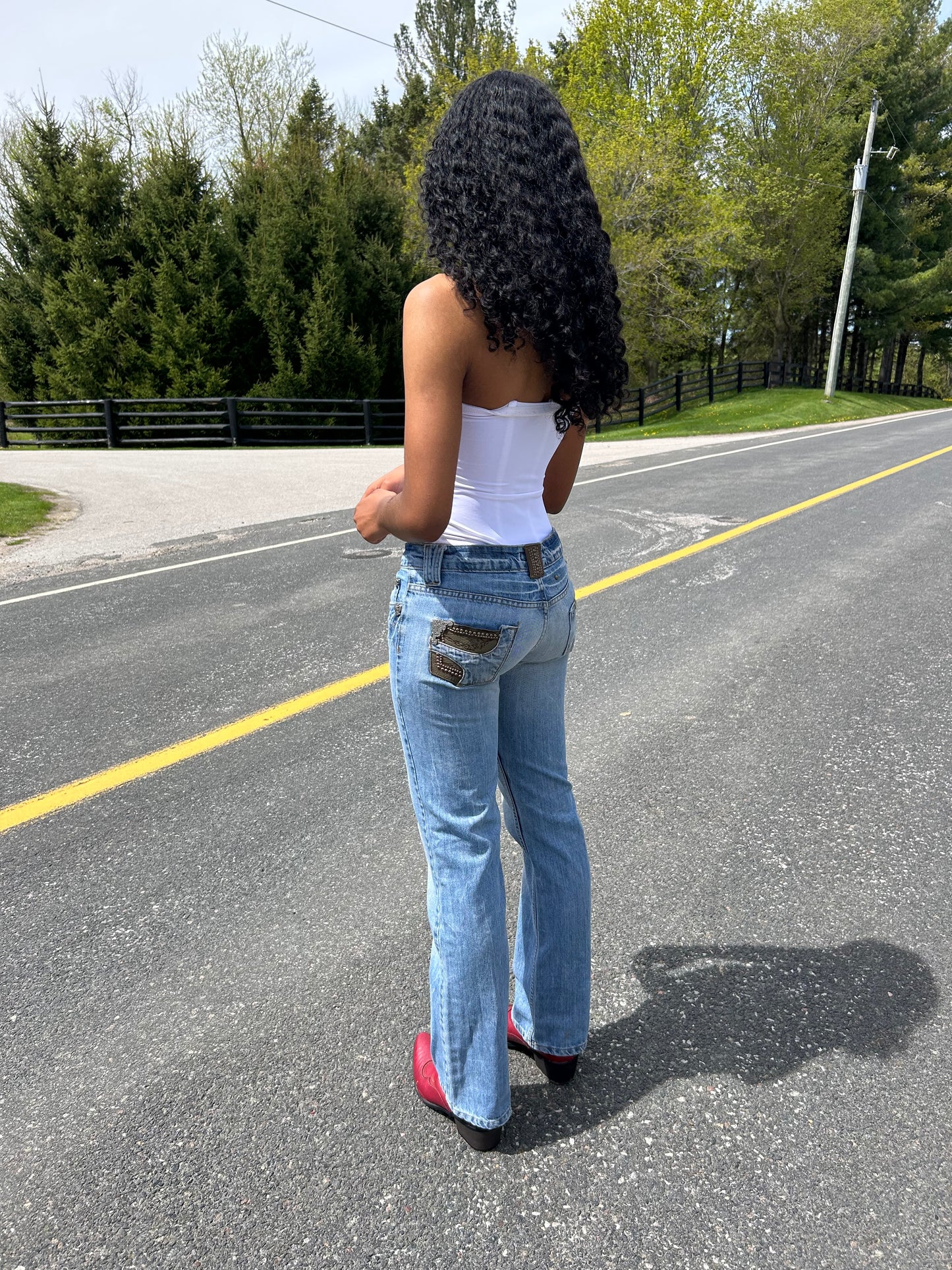 Roberto Cavalli Low Rise Jeans