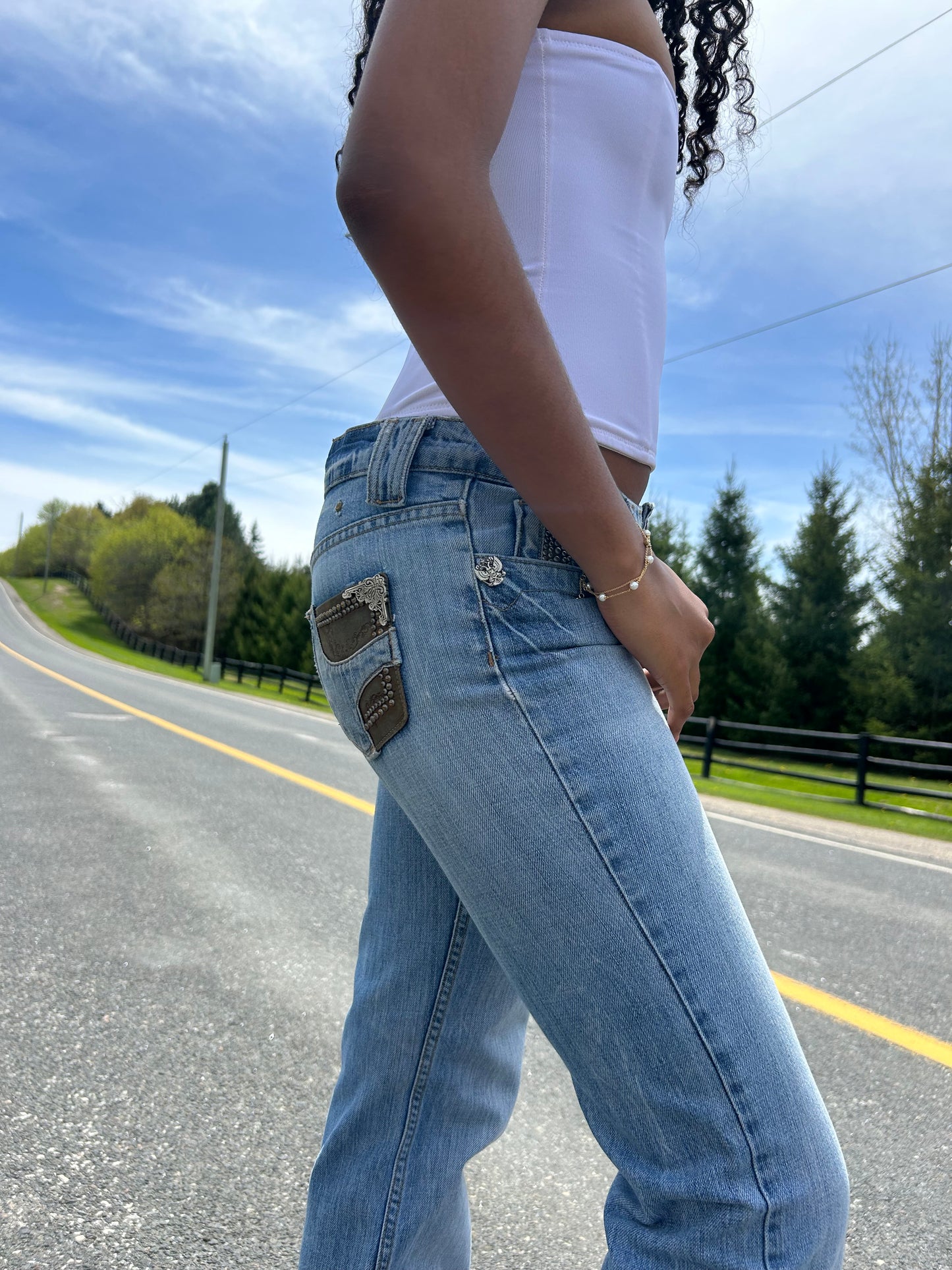 Roberto Cavalli Low Rise Jeans