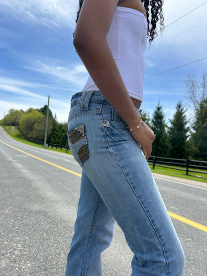 Roberto Cavalli Low Rise Jeans