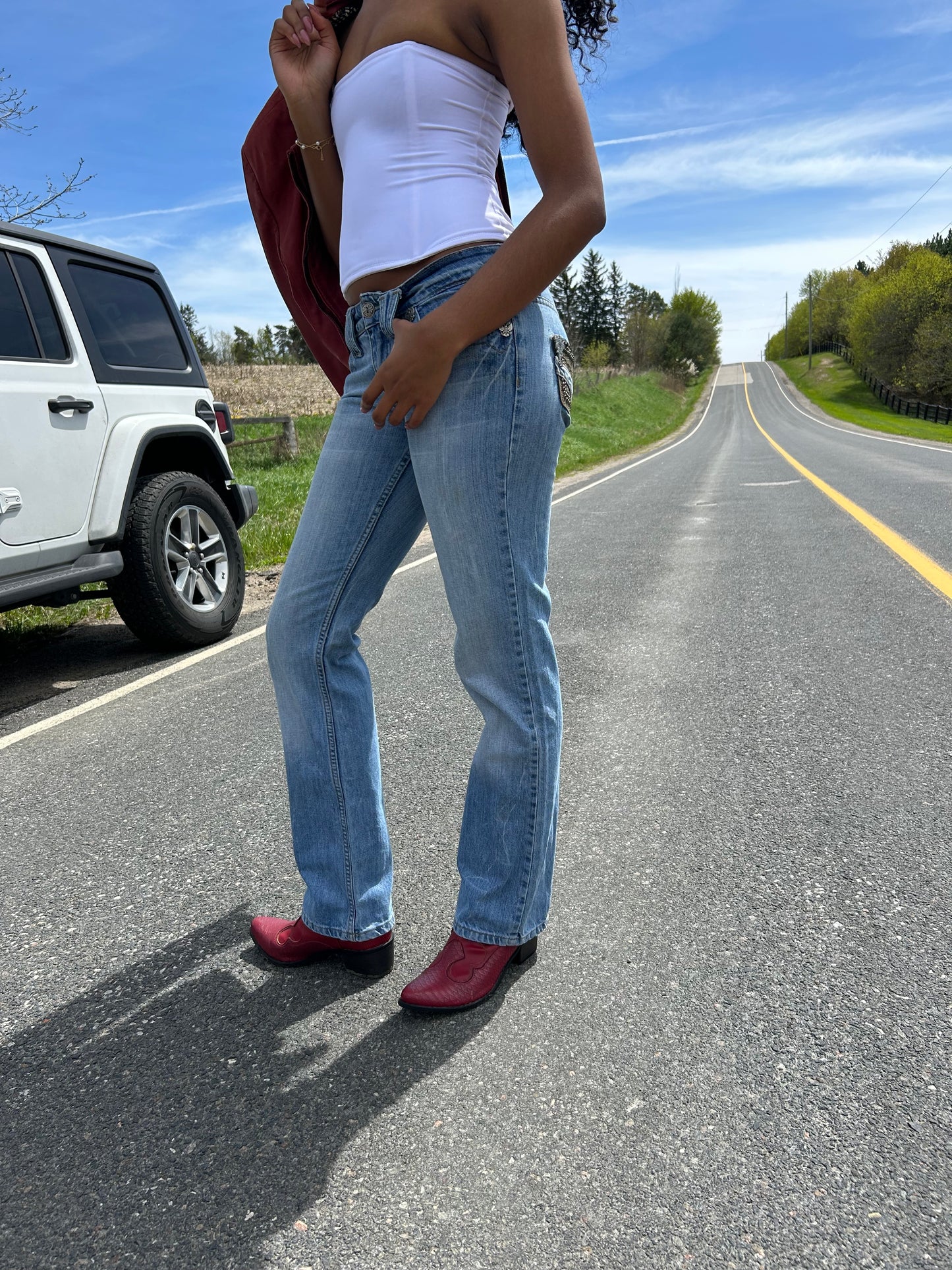 Roberto Cavalli Low Rise Jeans