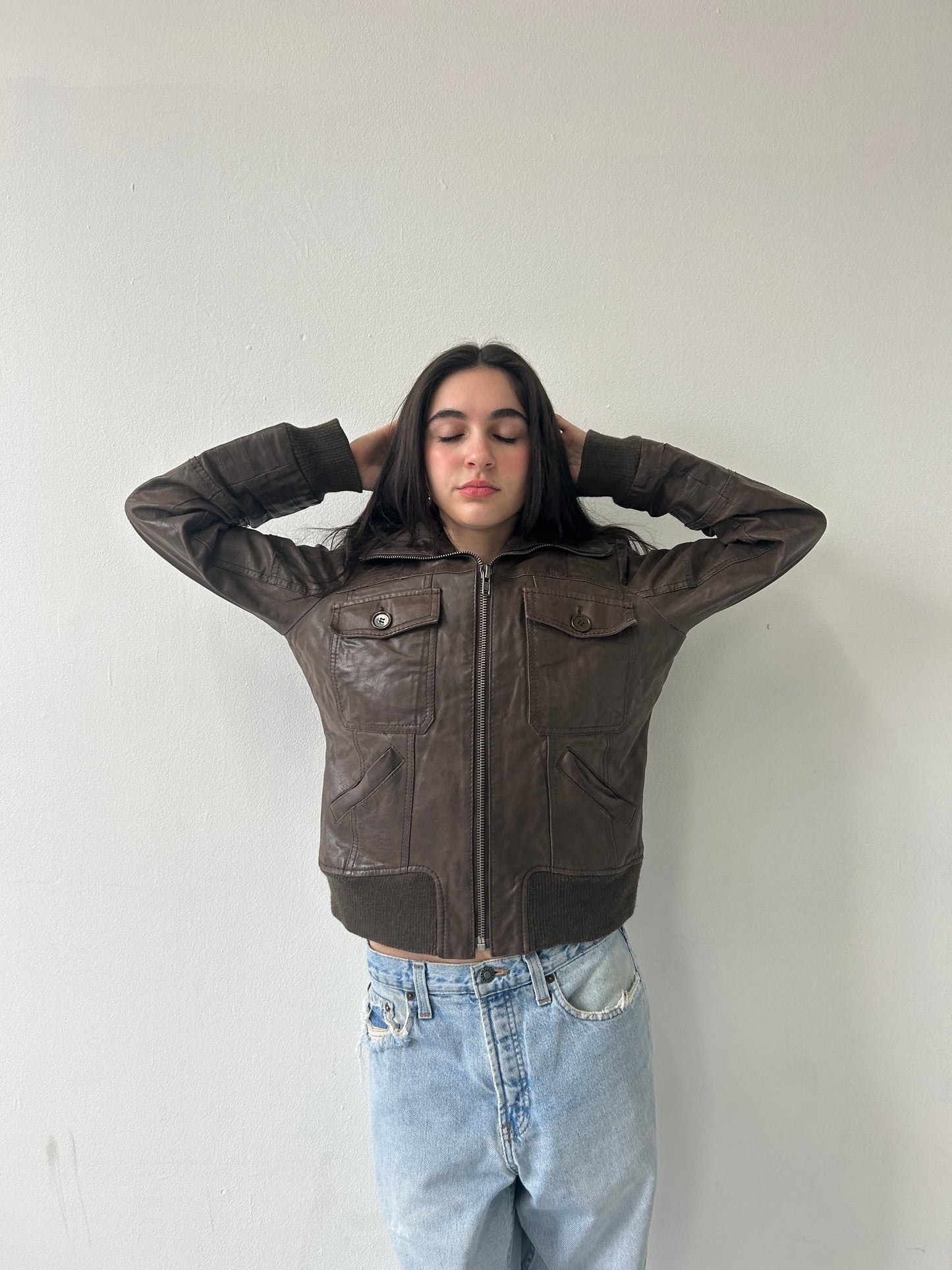 Mini Leather Jacket