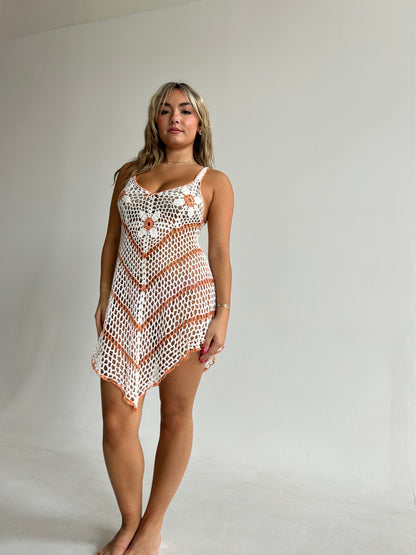 Crochet Mini Dress