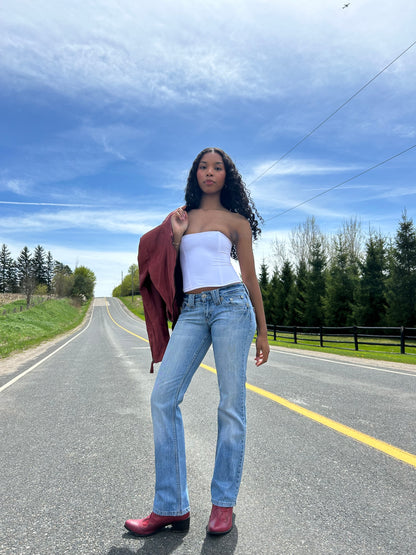 Roberto Cavalli Low Rise Jeans