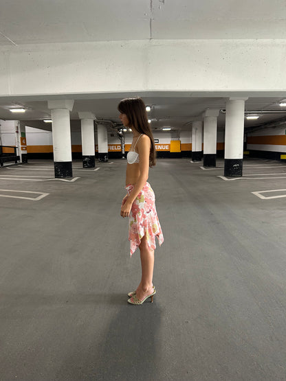 Floral Midi Skirt