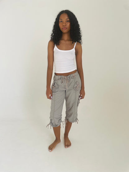 Low Rise Cargo Capris