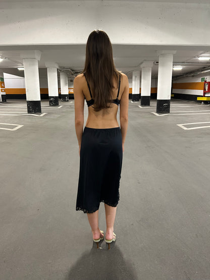Midi Slip Skirt