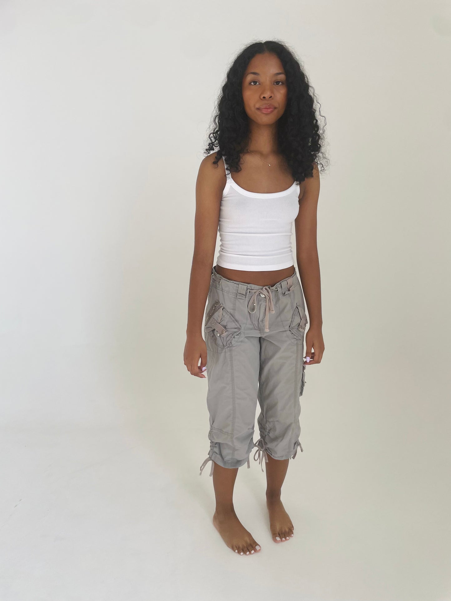Low Rise Cargo Capris