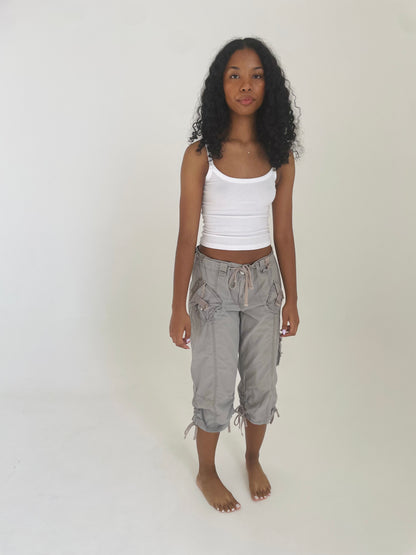 Low Rise Cargo Capris