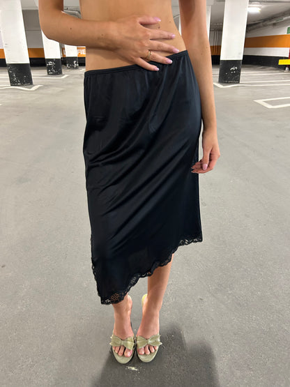 Midi Slip Skirt