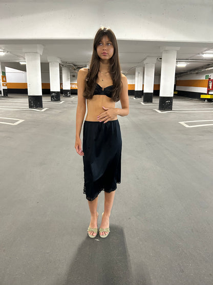 Midi Slip Skirt
