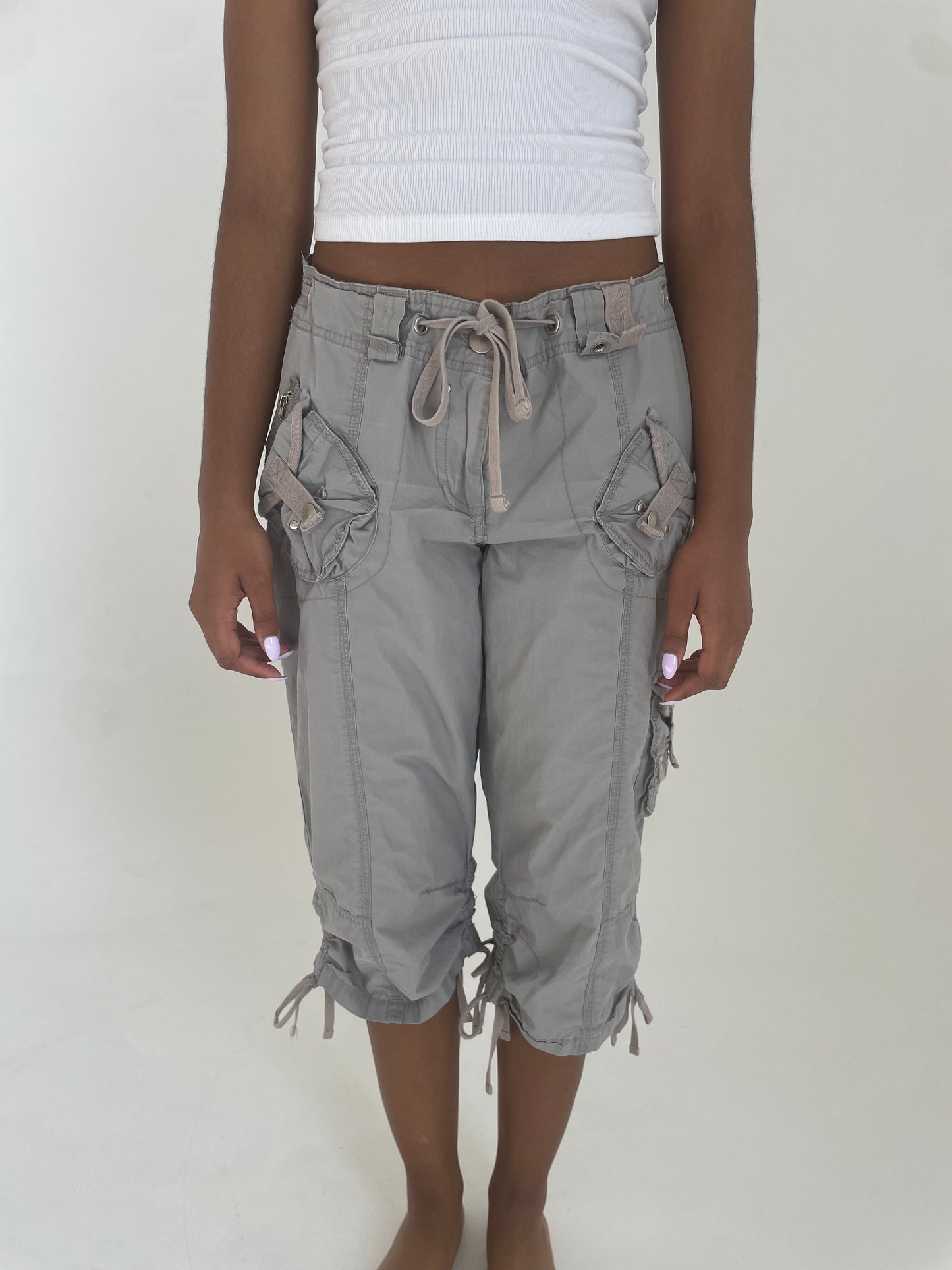 Low Rise Cargo Capris
