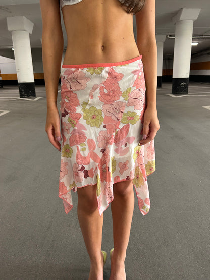 Floral Midi Skirt