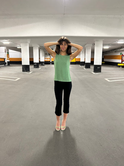 Green Spandex Tank