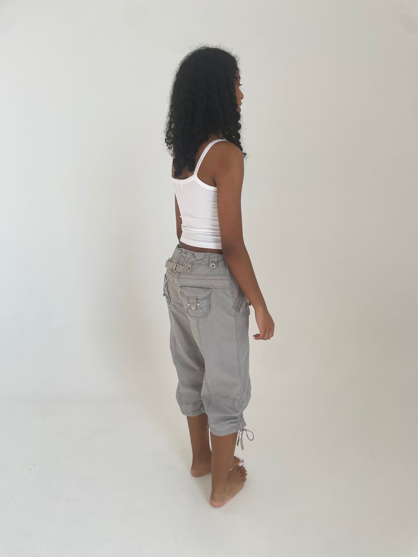 Low Rise Cargo Capris