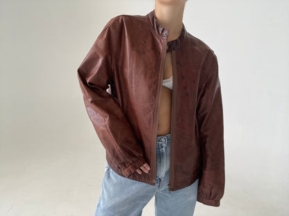 Brown Leather Jacket