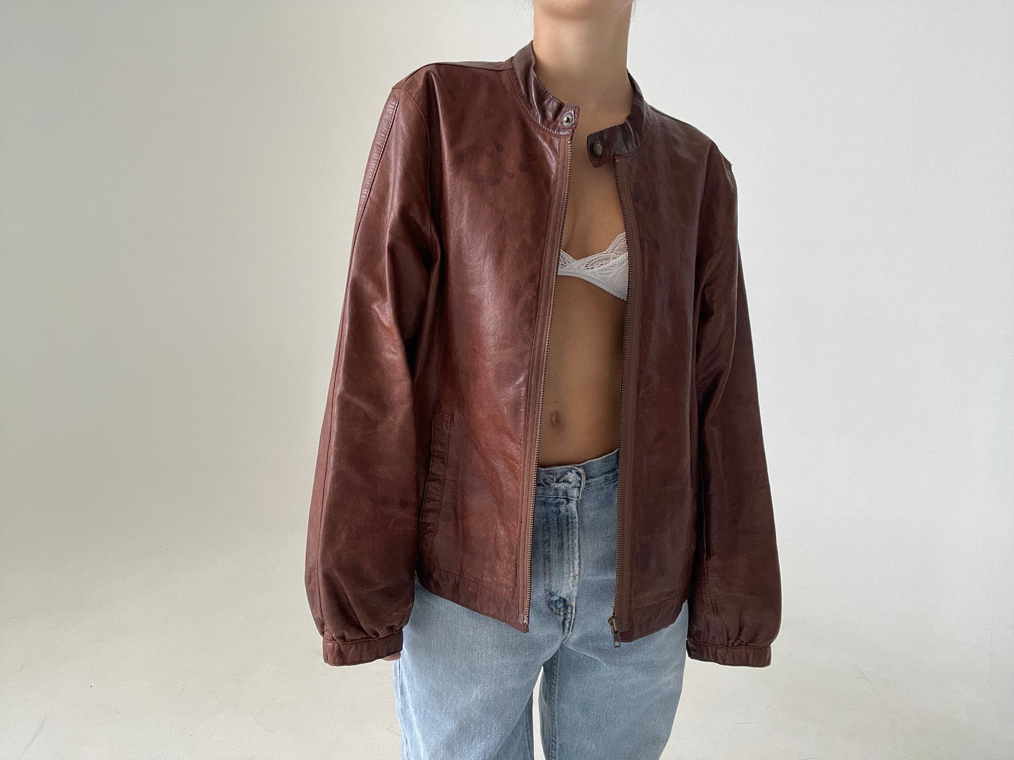 Brown Leather Jacket