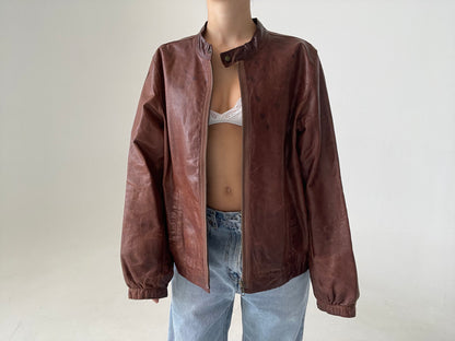 Brown Leather Jacket